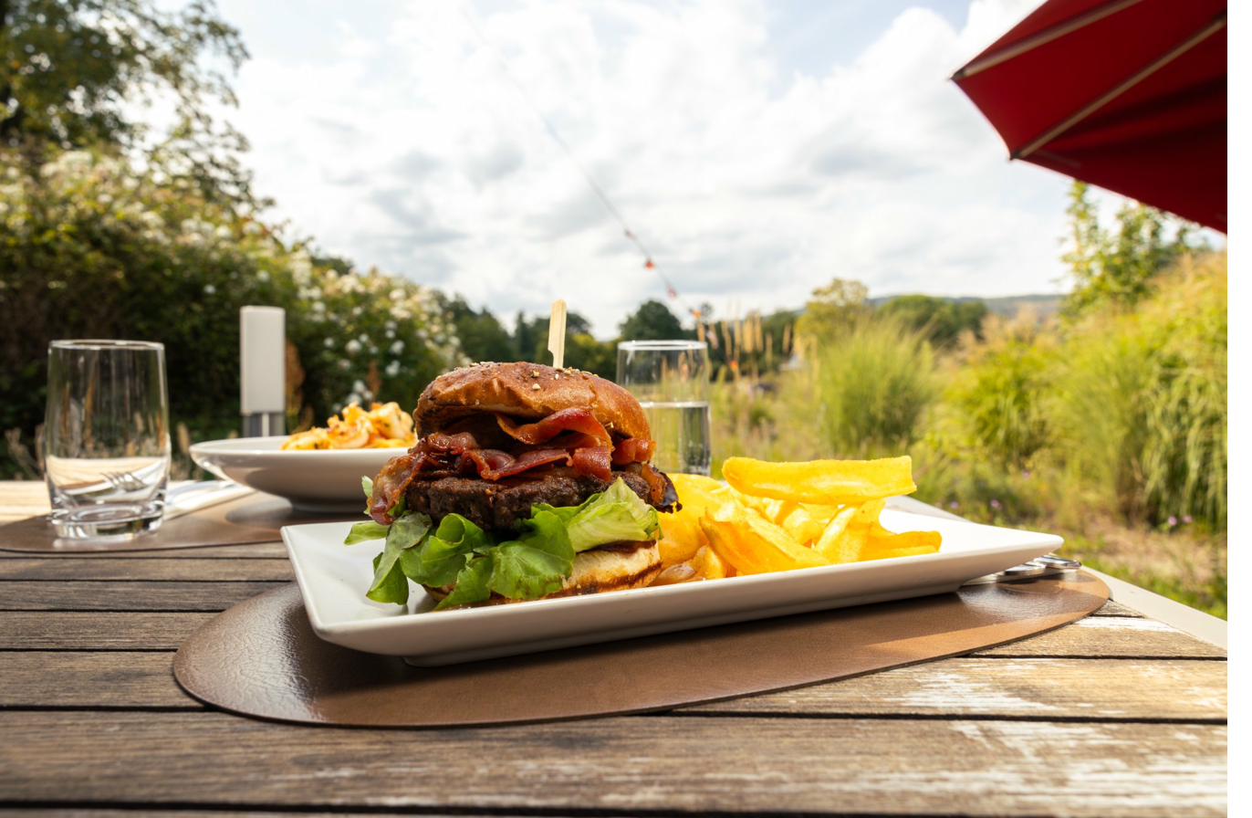 Sonnenuntergang über dem Golfplatz Bad Homburg