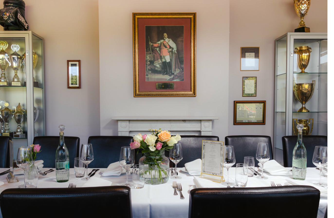 Kaminzimmer für Private Dining in Bad Homburg